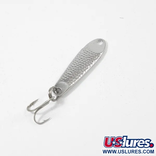 Hopkins S 1/2 Cucharilla, Níquel, 4g, Acabado martillado, #2127