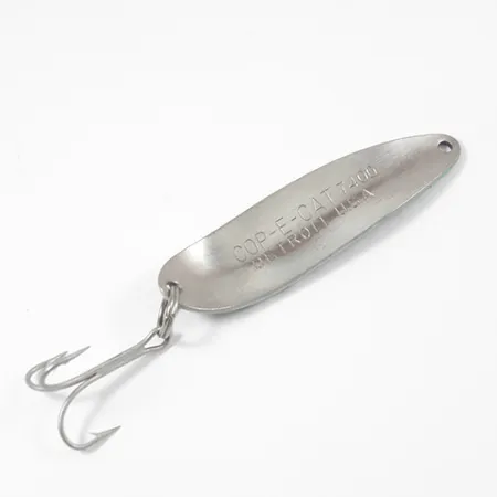 Dardevle Cop-E-Cat 7400 Cucharilla, Rana (Verde)/Níquel, 14g, #2137