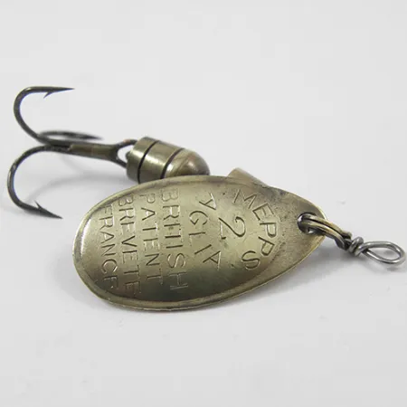 Mepps Aglia 2 Cucharilla, Latón, 4,5g, Rotación de cono, #2148