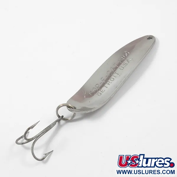 Eppinger Dardevle Cop-E-Cat 7400 Cucharilla, Níquel, 14g, Prisma, #2152