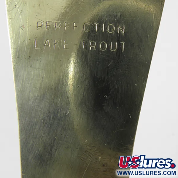 Perfection Lake Trout Cuchara Curricán, Dorado / Ojo rojo, 35g, #2166