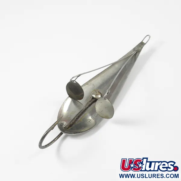 Weedless Paulson Cucharilla Antialgas, Níquel, 9,6g, Doble Pala, #2168