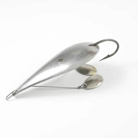 Weedless Paulson Cucharilla Antialgas, Níquel, 9,6g, Doble Pala, #2168