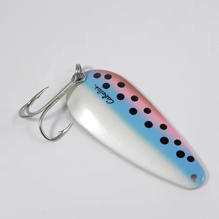 Cabela's Cucharilla, Trucha Arcoíris/Níquel, 19g, Níquel pulido, #2186