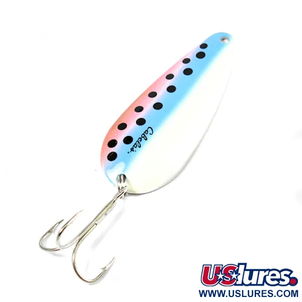 Cabela's Cucharilla, Trucha Arcoíris/Níquel, 19g, Níquel pulido, #2186
