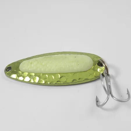 Blue Fox Pixee UV Cucharilla, Oro Verde, 14g, UV-activo, #2206