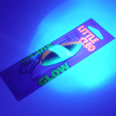 Little Cleo Glow Cucharilla, Chartreuse Orange, 21g, Super Glow, #C340TSG/SH