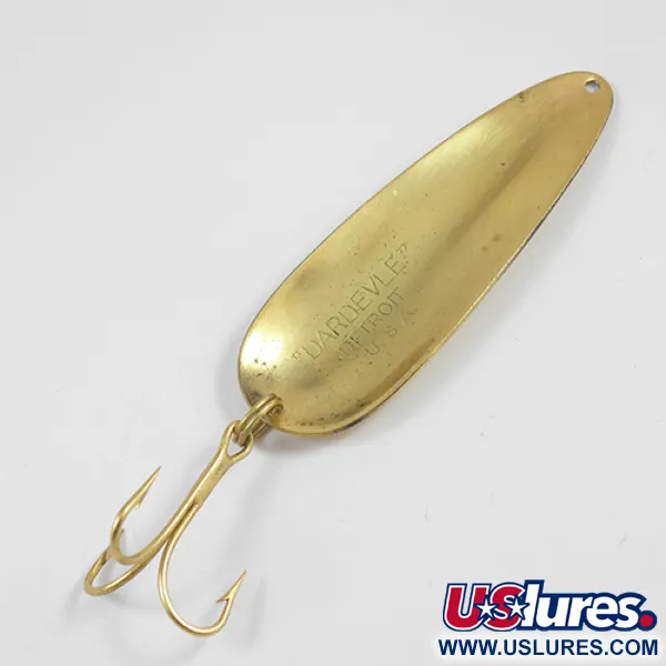 Eppinger Dardevle Cucharilla, Gold (Gold Plated), 28g, Vintage, #2255