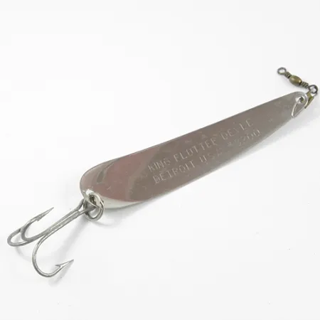 Cucharilla Eppinger Dardevle King Flutter Devle, Níquel, 9g, #2262