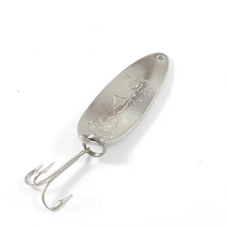 Little Cleo (Hula Girl) Cucharilla, Verde/Níquel/Purpurina, 10g, #2269