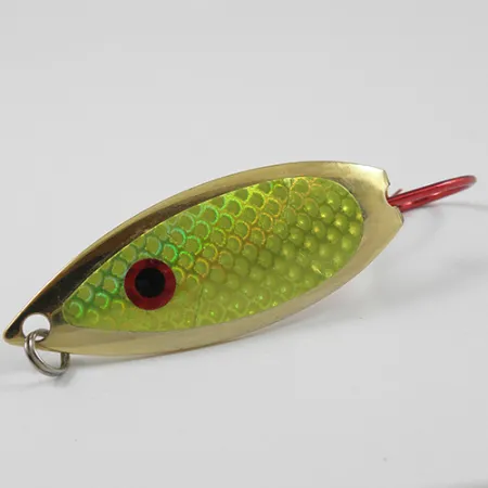 Captain Mikes Weedless Aqua Dream Cucharilla, Gold/Green, 12g, Anti-algas, #2276