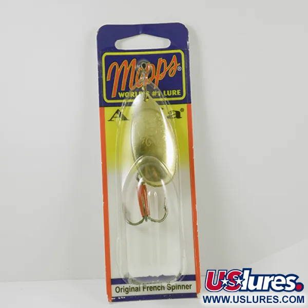 Mepps Aglia 5 Cucharilla Giratoria, Oro, 14g, Hoja Aglia, #2278