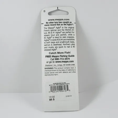Mepps Aglia 5 Cucharilla Giratoria, Níquel, 14g, Atractor, #2279
