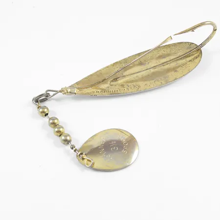 Weedless Johnson Silver Minnow Cucharilla, Oro/Plata, 14g, Anti-algas, #2318