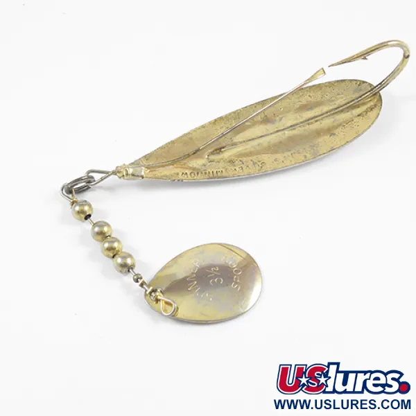 Weedless Johnson Silver Minnow Cucharilla, Oro/Plata, 14g, Anti-algas, #2318