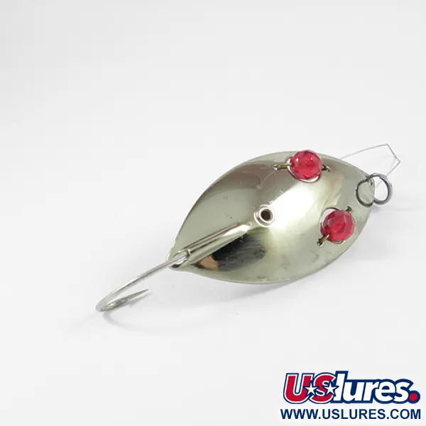 Eppinger Weedless Red Eye Wiggler Ondulante, Bronce/Níquel, 25g, #2327