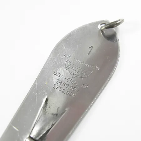 Huntington Weedless ORIGINAL DRONE SPOON 1 Cucharilla, Níquel, 11g, #2354