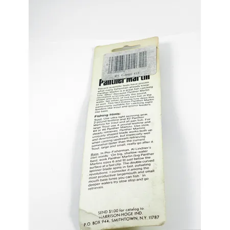 Panther Martin Eastern Bass Kit Cucharilla, Negro/Verde/Plata, 4g, #2365