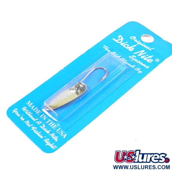 Dick Nite #1 Cucharilla Curricán, Níquel / Oro, 1g, #2368