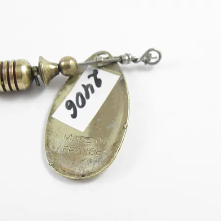 Mepps Aglia 2 Cucharilla, Latón, 4,5g, Funda Roja, #2406