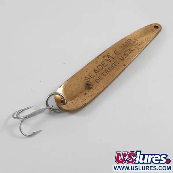 Eppinger Dardevle Seadevle Imp Cucharilla, Cobre, 28g, Clásico, #2426