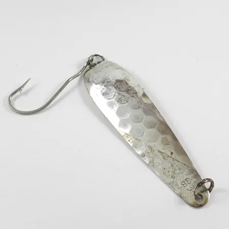 Len Thompson Northern King 28 Cucharilla, Plata, 14g, Martilleada, #2427