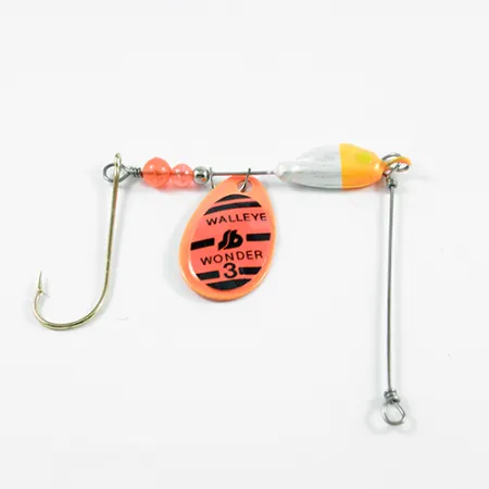 South Bend Walleye Wonder 3 Cucharilla, Naranja Fluorescente, 13g, #2431