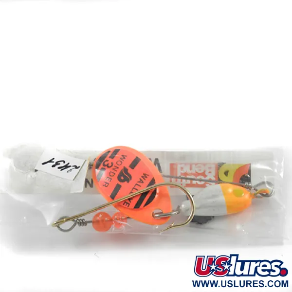 South Bend Walleye Wonder 3 Cucharilla, Naranja Fluorescente, 13g, #2431