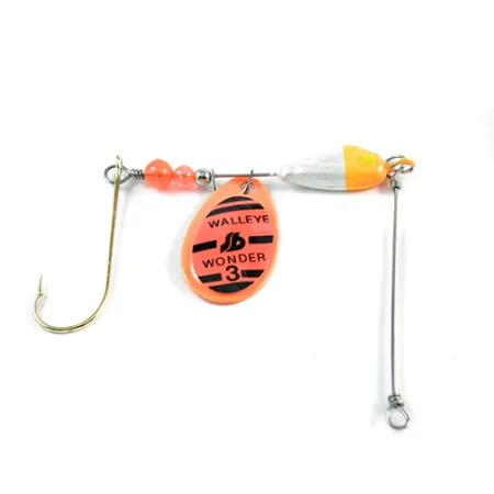 South Bend Walleye Wonder 3 Cucharilla, Naranja Fluorescente, 13g, #2431
