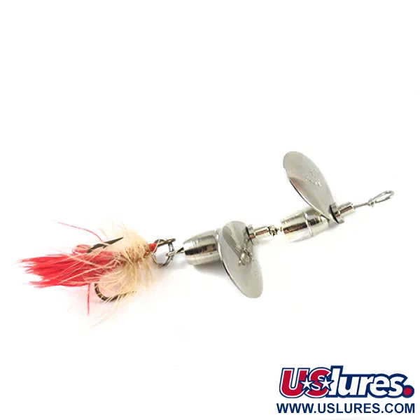 Hildebrandt Hildebrandt 3 Cucharilla, Níquel, 7g, potera con plumas, #2433