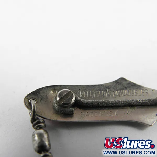 Weedless Pflueger Wobbler Cucharilla, Níquel, 1,4g, Anti-algas, #2435