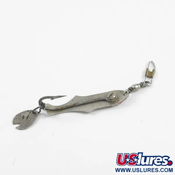 Weedless Pflueger Wobbler Cucharilla, Níquel, 1,4g, Anti-algas, #2435