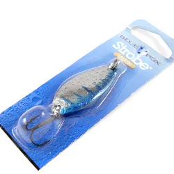 Blue Fox Strobe Tear Drop Spoon