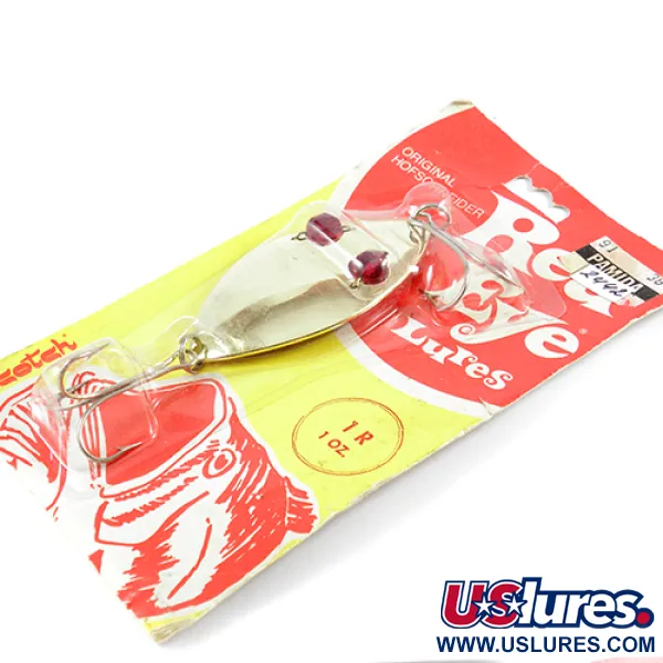 Hofschneider Red Eye Wiggler Cucharilla, Oro, 28g, Ojos rojos, #2442