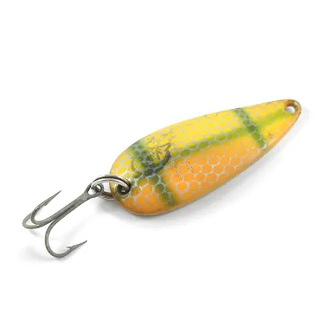 Eppinger Dardevle Spinnie Cucharilla, Amarillo/Verde/Níquel, 9g, #2448