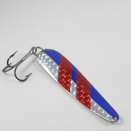 Dardevle Seadevlet Cucharilla, Rojo / Azul / Níquel, 28g, #2450