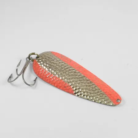 Nebco Aqua Spoon Cucharilla, Oro martillado/Naranja, 21g, Vintage, #2457