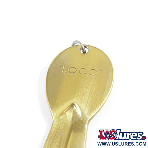 Glen Evans Loco 4 Cuchara, Oro, 23g, Patrón Prisma, #2458