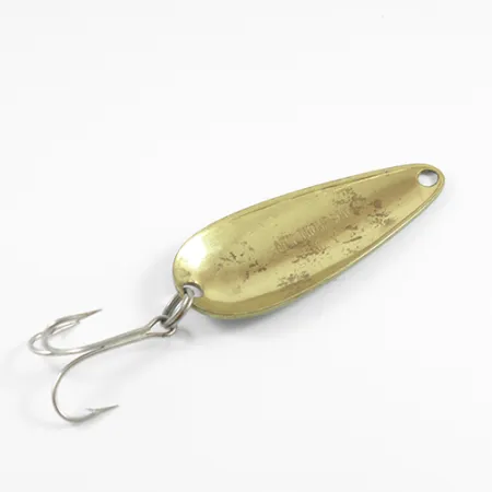 Len Thompson #1 Cucharilla, Verde/Negro/Latón, 21g, Bamboleo, #2461