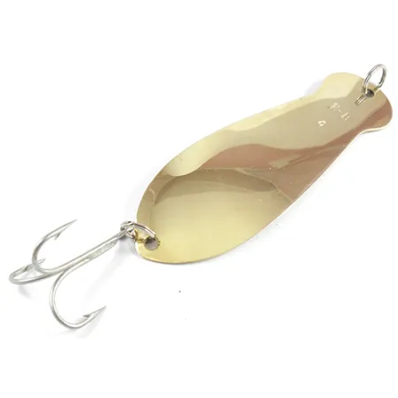 K-B Bait K-B Spoon 4 Cucharilla, Oro, 40g, Cuerpo Estampado, #2470