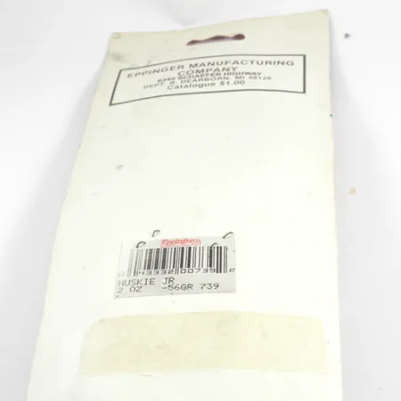 Eppinger Dardevle Huskie Junior Cucharilla, Verde/Níquel, 58g, #2474