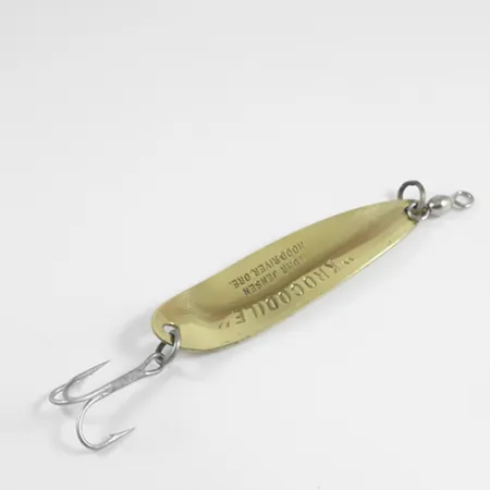 Luhr Jensen Krocodile Die #5 Cucharilla, Oro, 21g, Lance Largo, #2480