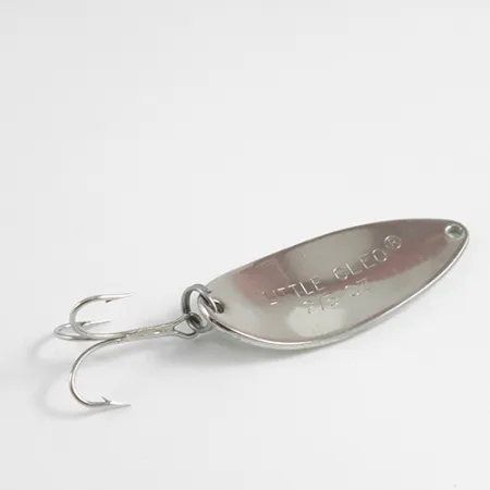 Acme Little Cleo Glow Cucharilla, Níquel/Blanco/Glow, 11,5g, Glow, #2512