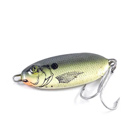 Bomber Slab Spoon Jig, Perca, 35g, Lance Largo, #2528