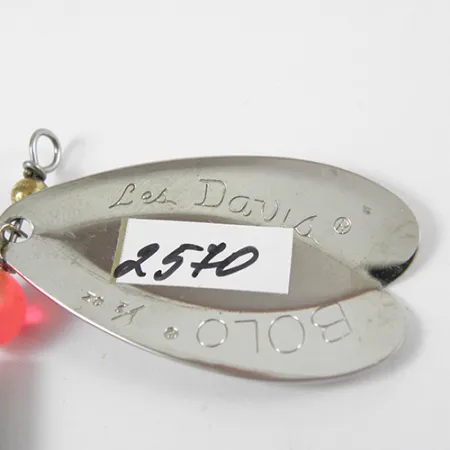 Cucharilla Luhr Jensen Les Davis Bolo, Latón/Níquel, 14g, #2570