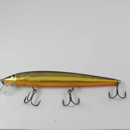 Rapala Original Floater Señuelo, Dorado, 18g, Balsa, #2574