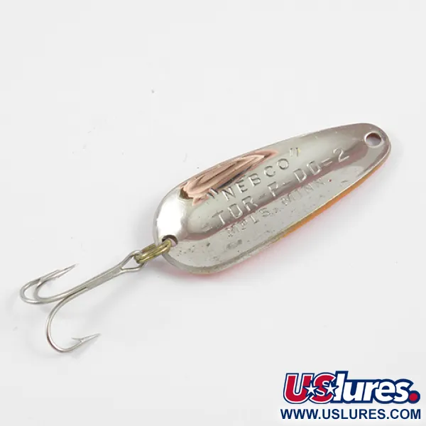 Nebco Tor-P-Do Cucharilla, Rojo/Negro/Níquel, 14g, Lágrima, #2581