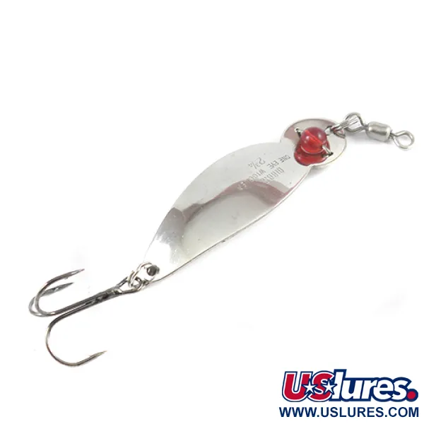 Gibbs One Eye Wiggler Cucharilla, Níquel/Ojo rojo, 16g, Cuenta vidrio, #2586