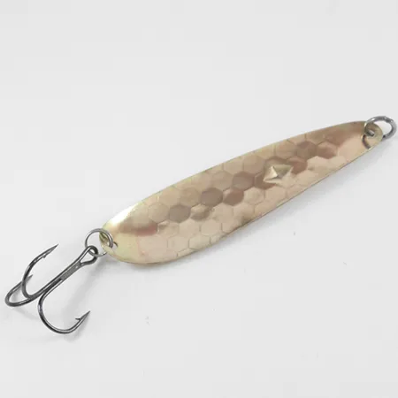 Luhr Jensen Diamond King 4 Cucharilla, Oro martillado, 14g, #2588