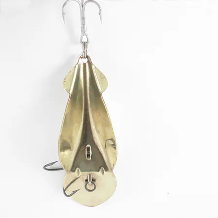 Buck Perry Spoonplug Cucharilla, Latón, 14g, Vintage, #2589